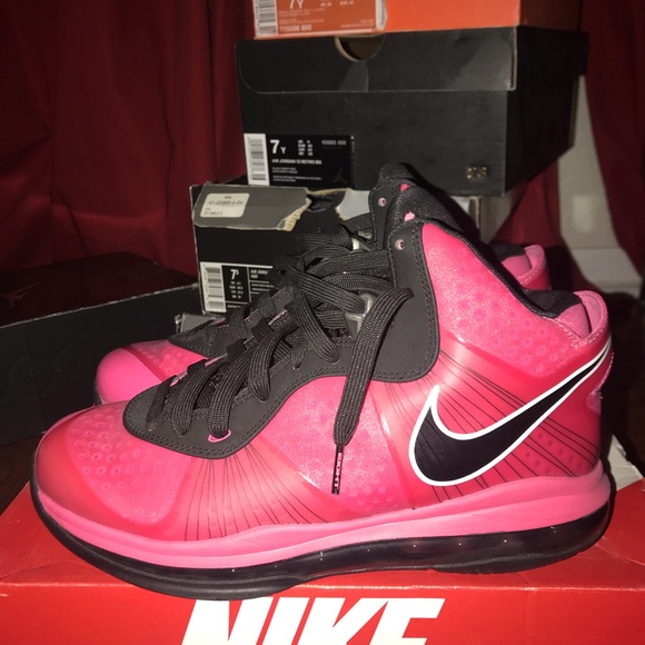 pink lebrons